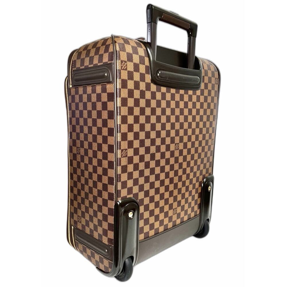 Louis Vuitton Pegase 55 Legere Suitcase Damier Ebene w/ Cover Garment Dustbag - Picture 6 of 16